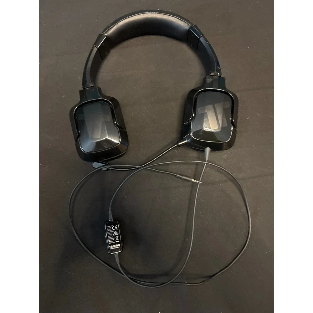 Tritton Kama Stereo Gaming Headset PS4 Vita Black Wired Over-Ear 48404